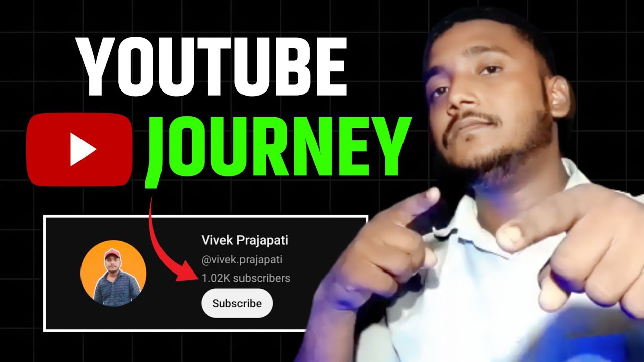 0 To 1k Subscriber Journey 😭 | YouTube Journey - YouTube