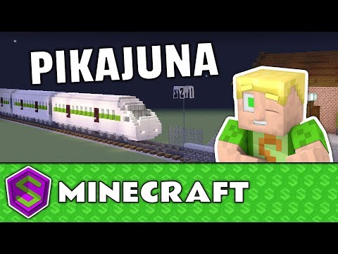 Rakennetaan Juna! | Minecraft Rakentelua