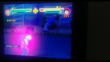 Dragonball Z Budokai 2 Android 18 Energy Field on Goten Alternate Gyaku Ryona