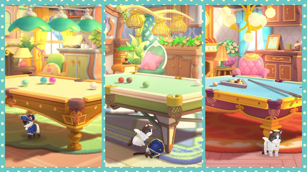 Kitten Match - Story - Old House - Recreation Room (Remake)