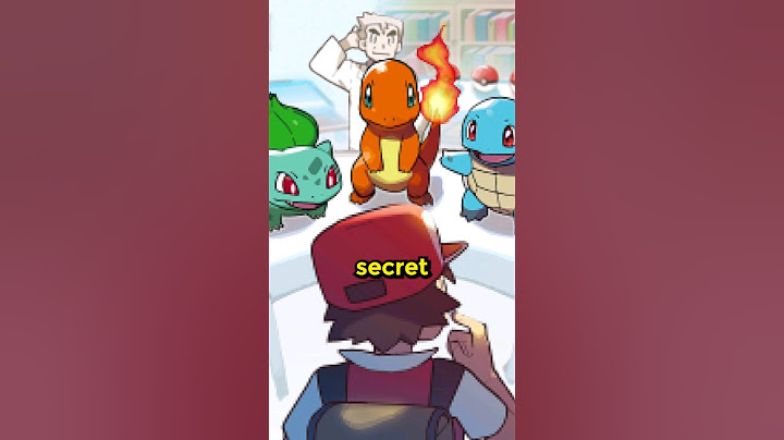 Choose a Secret Legendary Pokémon in FRLG