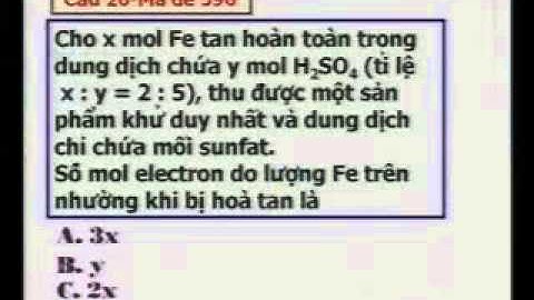 Giải đề thi đại học khối a môn hóa 2010 năm 2024