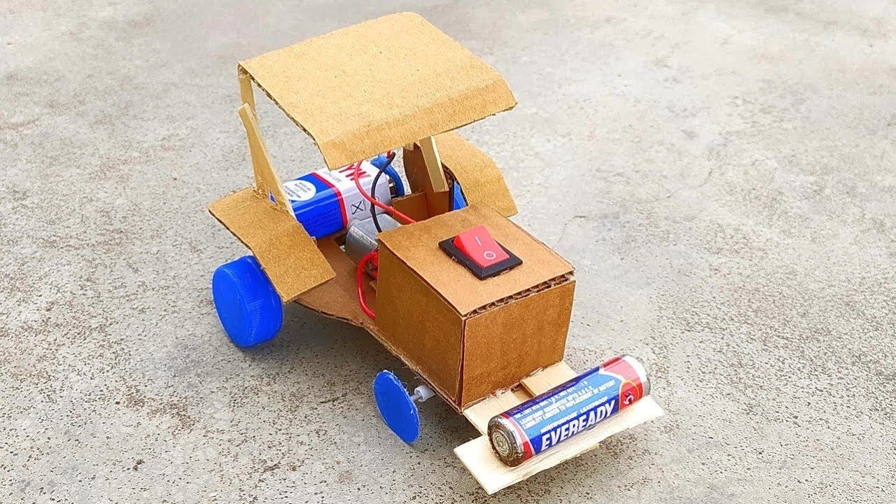 How to make tractor | DC Motor Truck | Best Life Hack 