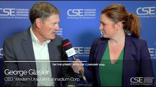 George Glasier on developing uranium & vanadium assets in western US | On the Street with CSE