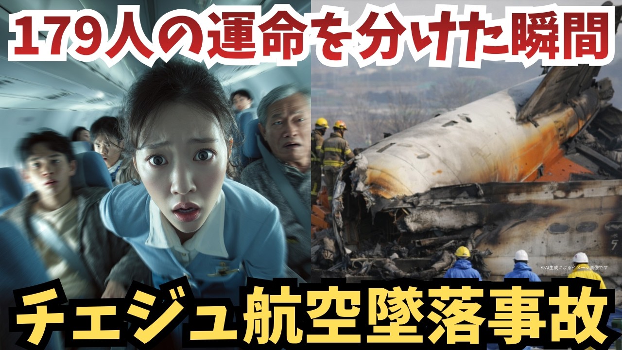 【ゆっくり解説】チェジュ航空墜落事故 | 着陸直前に何が起きたのか、179人犠牲の背景