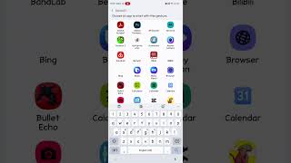setting up an edge gesture [Samsung One Hand Operation+