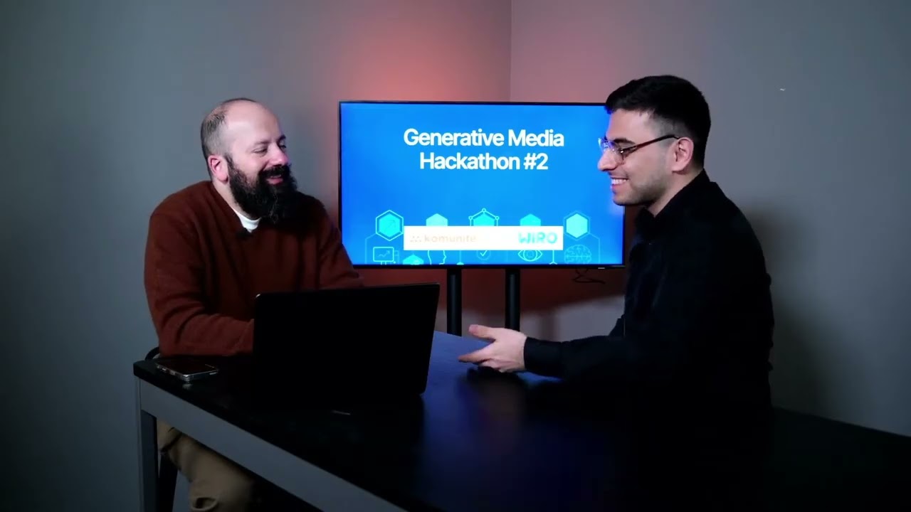 Generative Media Hackathon #2: Katılımcı Röportajları - Ömer Faruk Coşkun