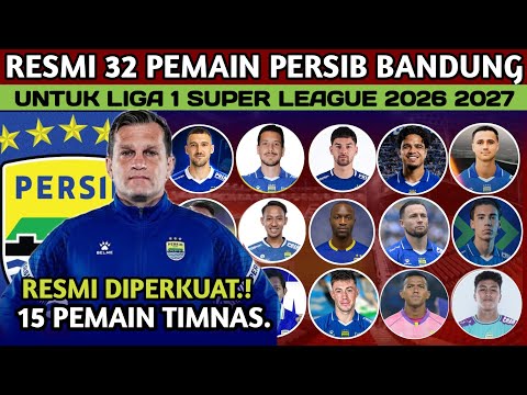 aerox88 x bandongtoto - RESMI RILIS❗INILAH DAFTAR 32 PEMAIN PERSIB BANDUNG UNTUK SUPER LEAGUE LIGA 1 INDONESIA 2026 2027