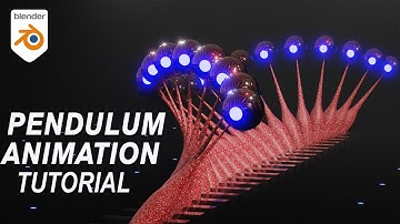Create Amazing Pendulum Waves Animation With Geometry Nodes in Blender