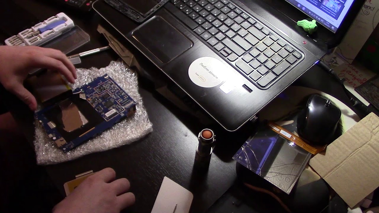 Замена дисплея электронной книги Gmini MagicBook S6HD - YouTube