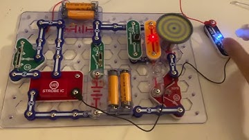 Snap Circuits Mega: Strobe Effects V