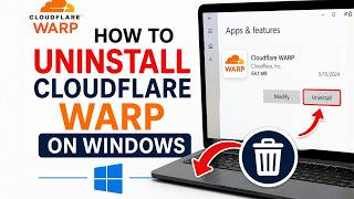 How To Uninstall Cloudflare WARP On Windows (2026)