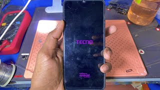 Tecno Spark 4 Lite Pink Display Problem Solution