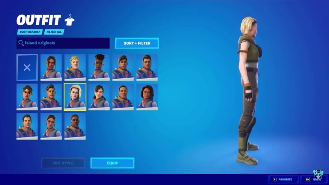 EVOLUTION OF FORTNITE DEFAULT SKINS (SEASON 1 to CHAPTER 3 SEASON 2)