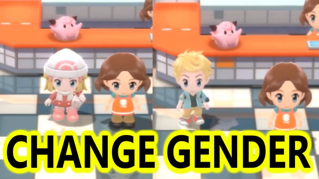 Change Gender In Pokemon Brilliant Diamond And Shining Pearl YouTube