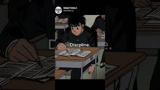 discpline increase💪 your focus or quality of life. 😎