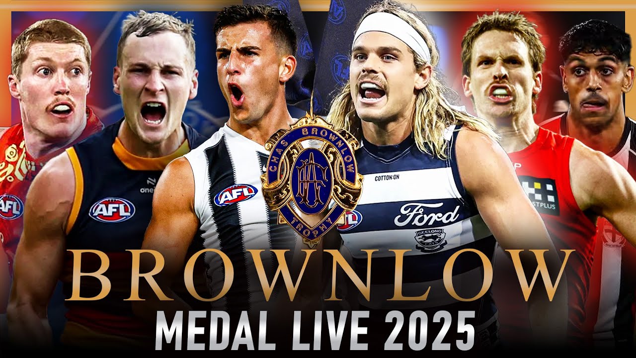 2025 AFL Brownlow Medal Live Stream YouTube