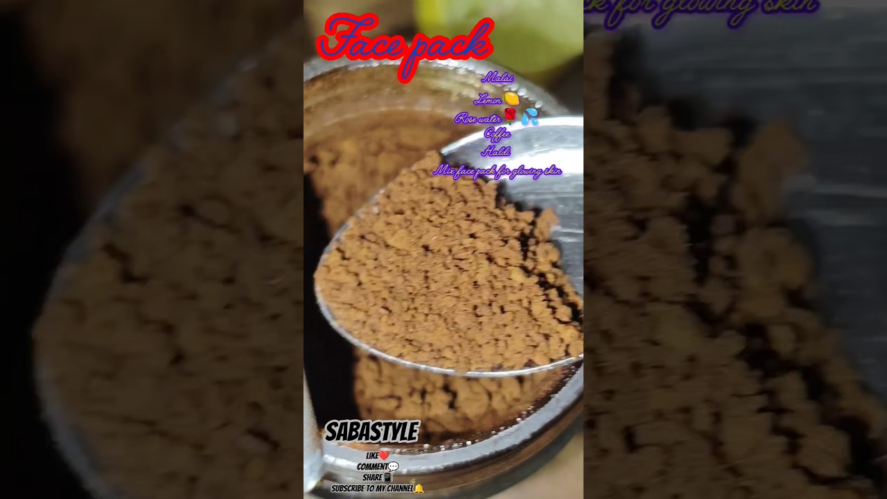 Face pack 