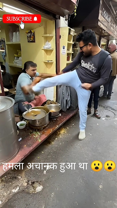 Lali changani fighting chatni kachori 😃😃 #trending #streetfood #shorts #lalichhangani