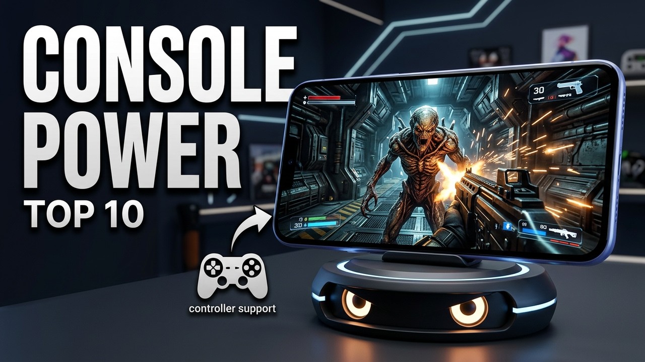 Top 10 Best High Graphics Android Games With Controller support 2026 ...