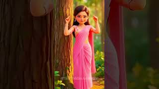 Cute Baby Girl Animation 🥰 | Tiny Toddles #shorts #babydance #funnydance #kidsfun #dancevideo