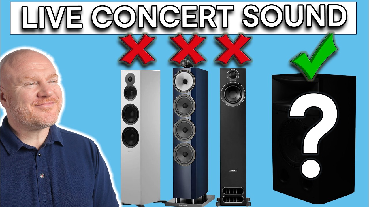 The BEST “affordable” HiFi speakers for a Live Concert Sound?