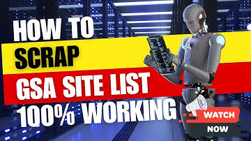 How To Scrap GSA Site List | GSA Search Engine Ranker Tutorial