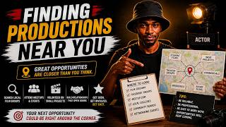 Finding Film Productions Near You as an Aspiring Actor