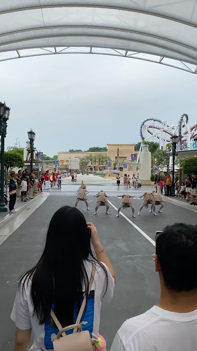 Megan Show in Universal Studio Singapore #megan