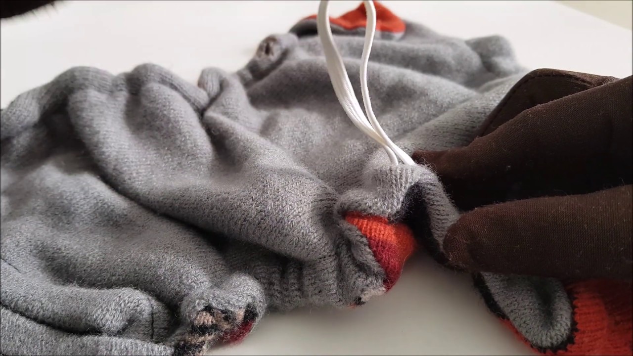 Häkelknoten ~ Beingummi der wonderfluff verkürzen