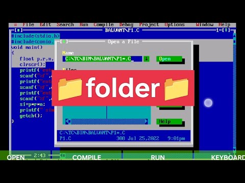 c language programming for beginner folder maker#12 ON TRENDING @TechnologyGyan @liveteachpc8746