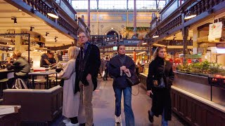 Stockholm, Sweden - Östermalm Market Hall Walking Tour
Recorded on 5 February 2022 at 3.30 p.m.
Temperature: 3°C/37℉
A walk in Östermalm district. Starting at Östermalms saluhall (Östermalmshallen). Östermalm Market Hall opened in the brick building on Östermalmstorg in 1888. Stroll around the counters packed with fresh fish, meat, sweets, and traditional delicacies or have a seat at one of the many restaurants or wine bars. Then strolling around on the streets.
Contact: nordinwalks@gmail.com (I speak Swedish as well)
SUPPORT THE CHANNEL
Buy me a coffee:
https://ko-fi.com/nordinwalks
Watch in 4K for best experience.
MY GEAR:
DJI Osmo Pocket/DJI Pocket 2
Zoom H1n
Roland CS-10EM Binaural Microphones
Saramonic Dual LavMic
Stockholm Sweden (Sverige) 2022 city tour 4K 60fps video walk. City walk through Stockholm video. Walking travel tour around in Stockholm, Sweden, Europe. Street asmr binaural 3D sounds of the city ambience. Visit the Capital City of Sweden through this virtual walk 4K video. Ultra HD. Stockholm, Sweden - Östermalm Market Hall Walking Tour