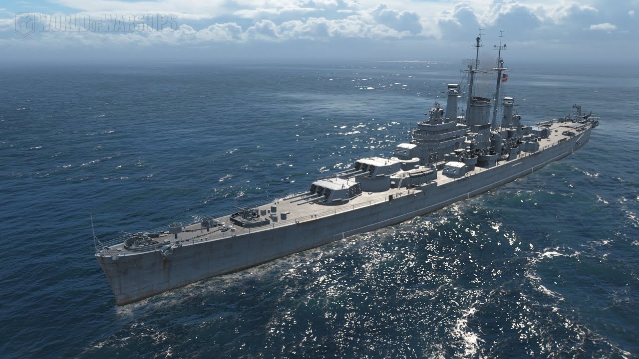 DES MOINES Cruiser / WoWs / World of Warships YouTube