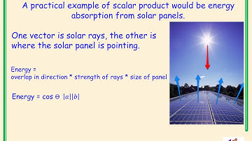 Higher Mathematics Vectors Video 8 - Scalar product with angle