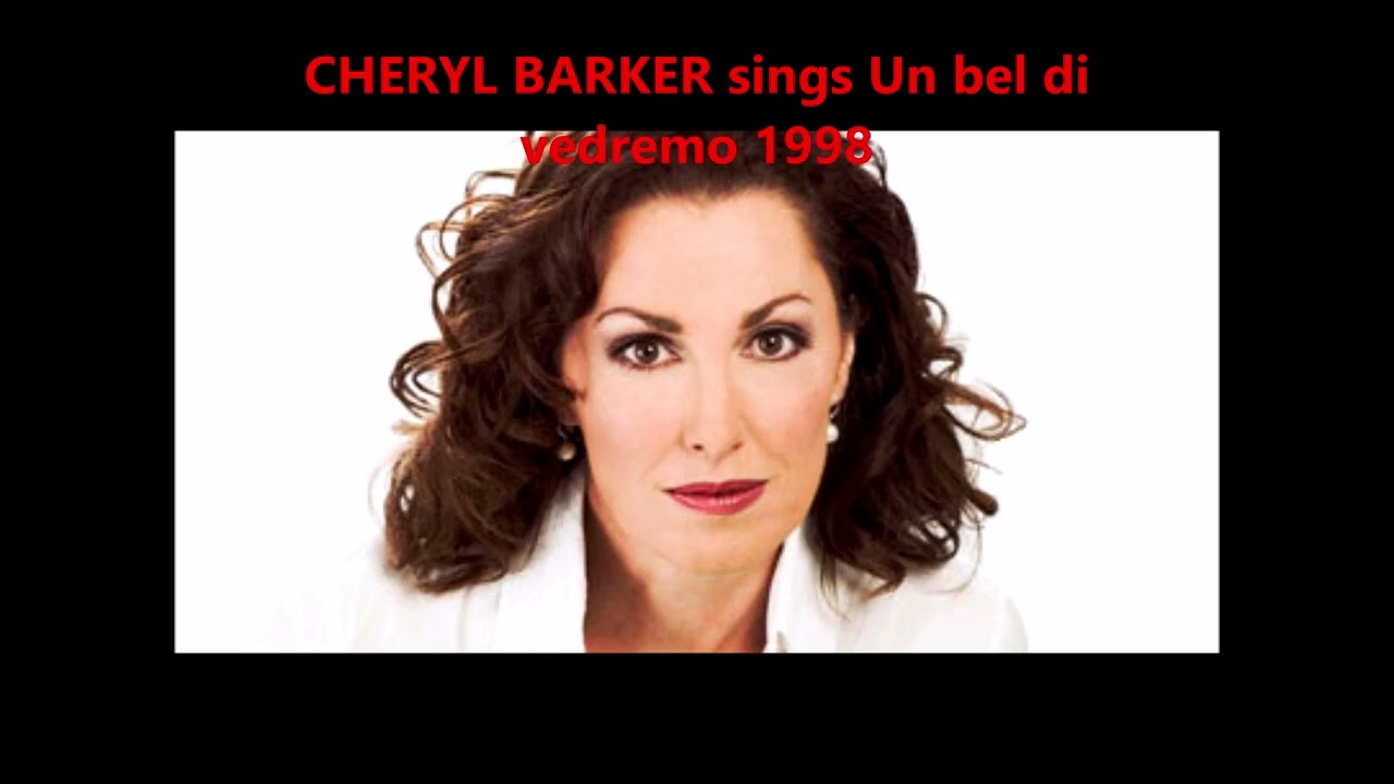 CHERYL BARKER sings "un bel di vedremo", Antwerpen 1998