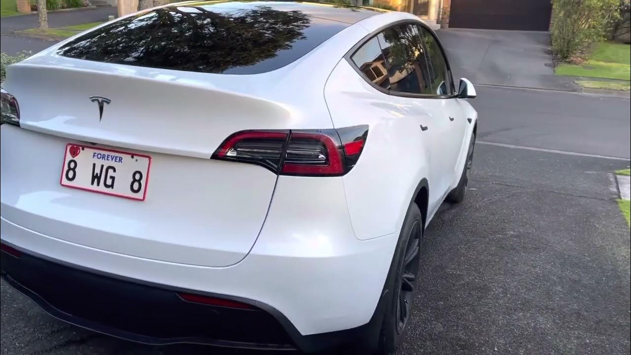 2023 Tesla Model Y update hubcaps