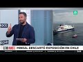 Dos chilenos bajo aislamiento por subir a crucero con contagios de hantavirus