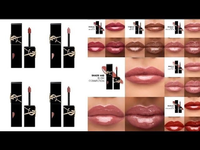 New!YSL Inks Vinyl Cream High Shine Lip Stains|New Makeup Releases