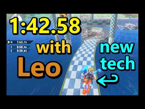 Kirby Air Riders - Checker Knights in 1:42.58 with Leo (Time Attack)