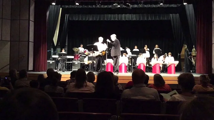Harmony Middle School Jazz Band Spring Concert 2015, Paul Shoremount, Director