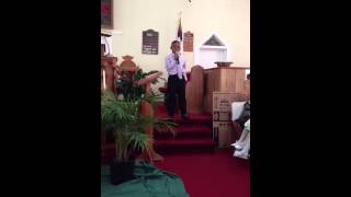 Younger youth's Easter speech
