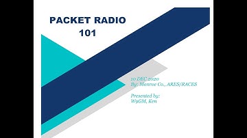 Introduction to Packet Radio