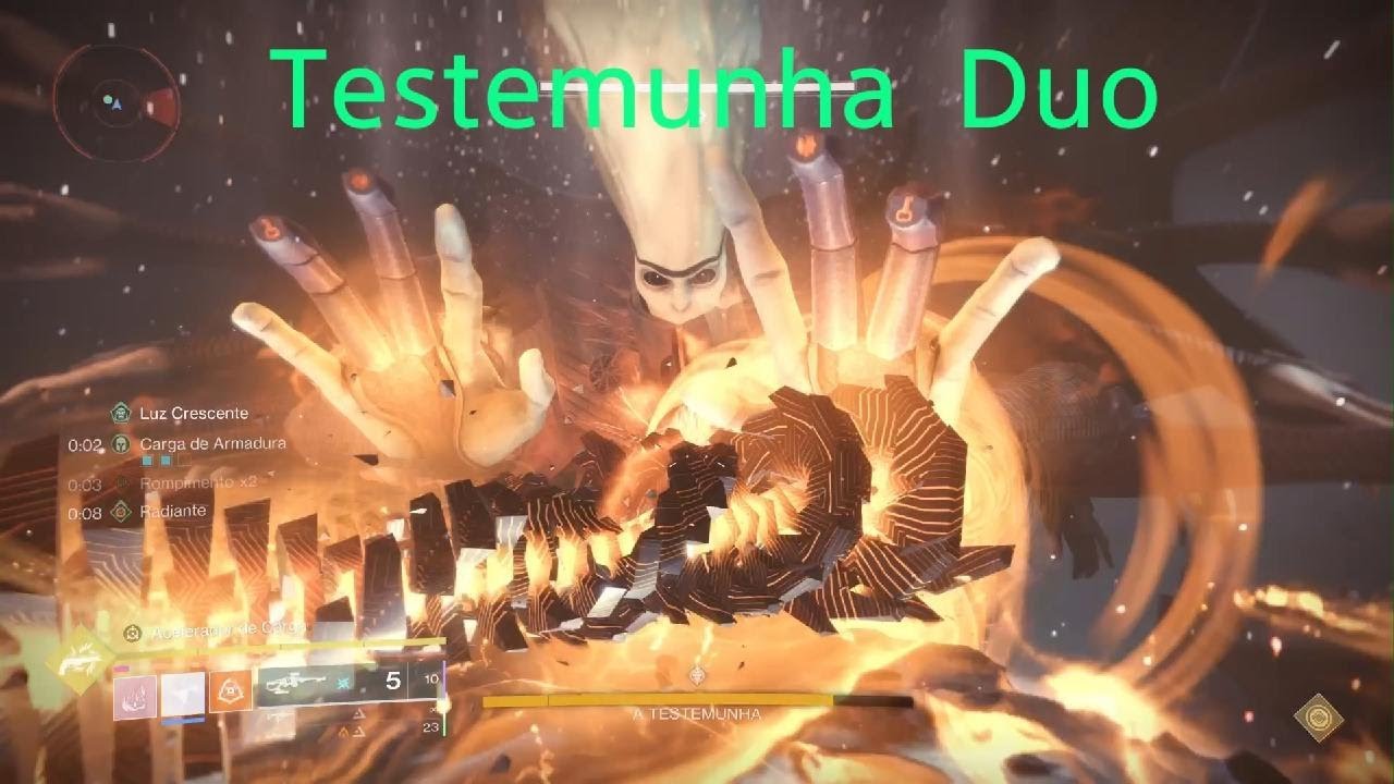 Destiny 2 Testemunha duo Salvation edge - YouTube