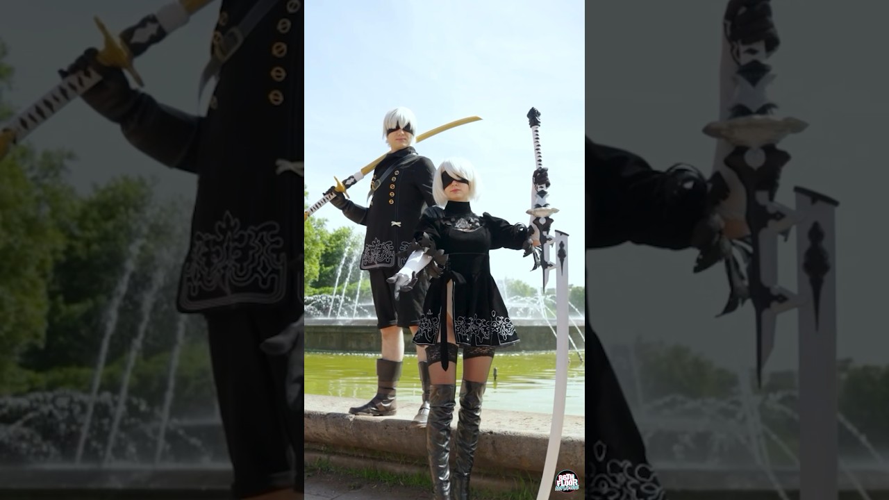 😲 Mind-Blowing Square Enix Cosplay COMPILATION | Nier, Final Fantasy & More! 🎮🔥 #shorts