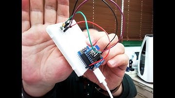 Wemos d1 mini (with OLED shield) and Sensirion SHT75 humidity temperature sensor