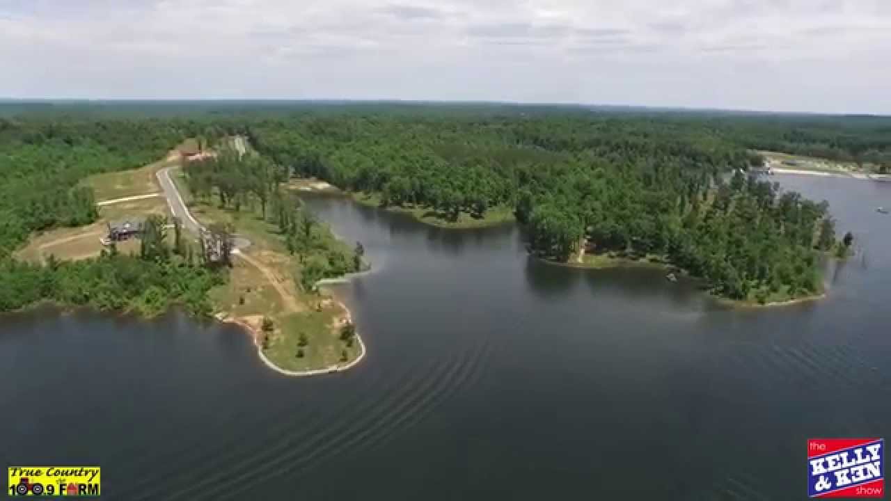 Aerial Footage of The Carroll County 1000 Acre Lake YouTube