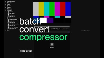 Compressor Batch Convert Samples
