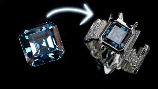 How to Make a Blue Gemstone Ring - The Jewelry Making Process