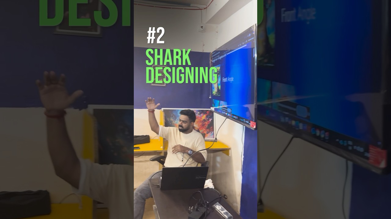 2nd class of shark designing    