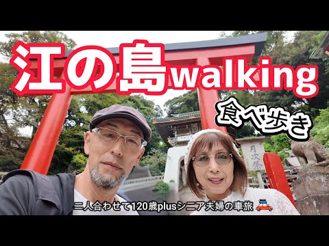 【江ノ島食べ歩き】360度のパノラマ絶景！